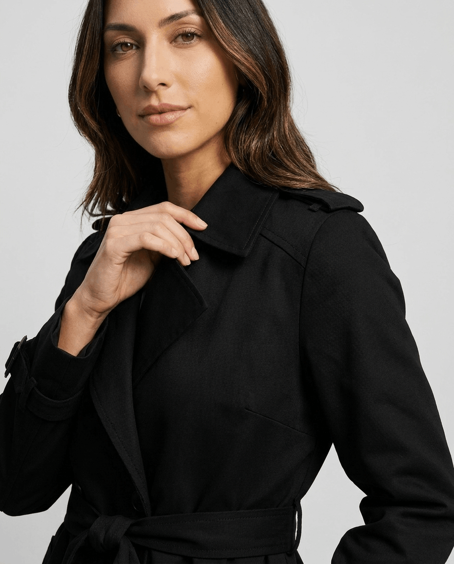 Trench Coat for Women – Mid-Length & Versatile Layering | Luela