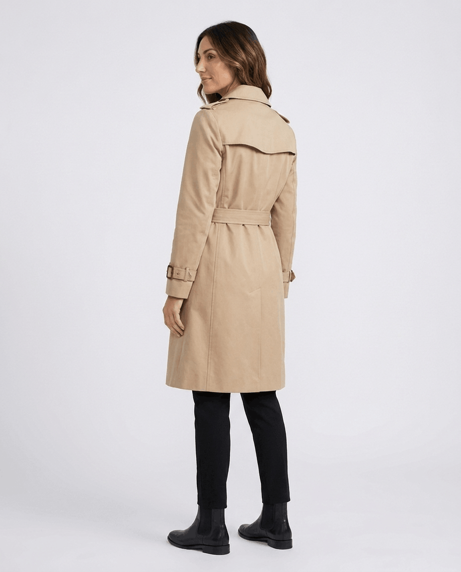 Trench Coat for Women – Mid-Length & Versatile Layering | Luela