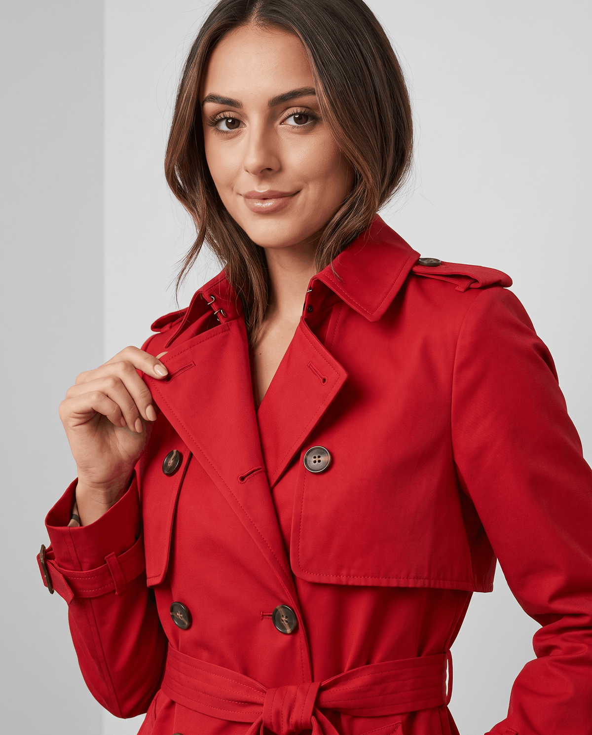 Trench Coat for Women – Mid-Length & Versatile Layering | Luela