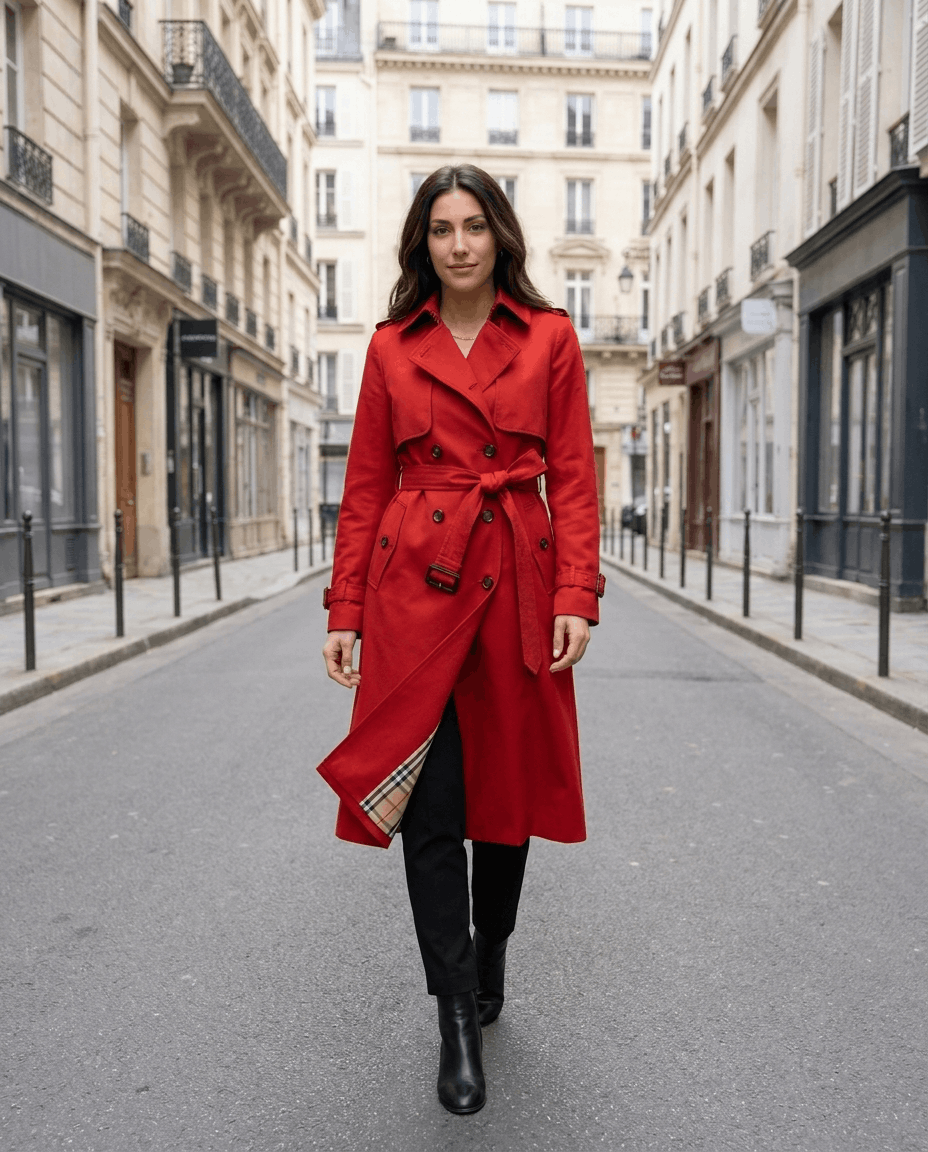 Trench Coat for Women – Mid-Length & Versatile Layering | Luela