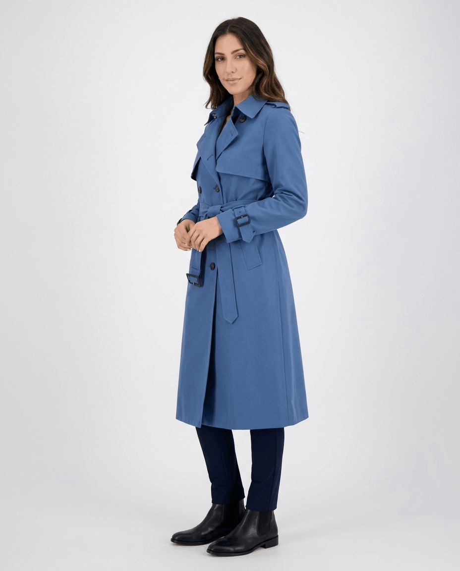 Trench Coat for Women – Mid-Length & Versatile Layering | Luela