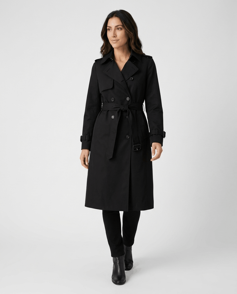 Trench Coat for Women – Mid-Length & Versatile Layering | Luela
