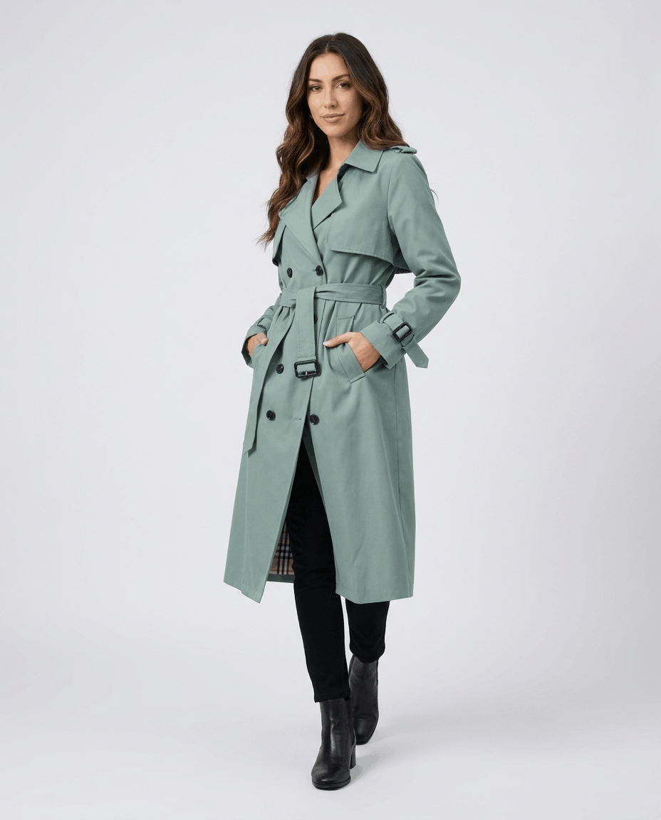 Trench Coat for Women – Mid-Length & Versatile Layering | Luela