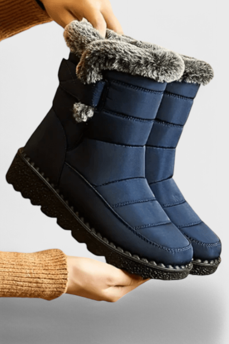 Leona | Quilted Ankle Boots