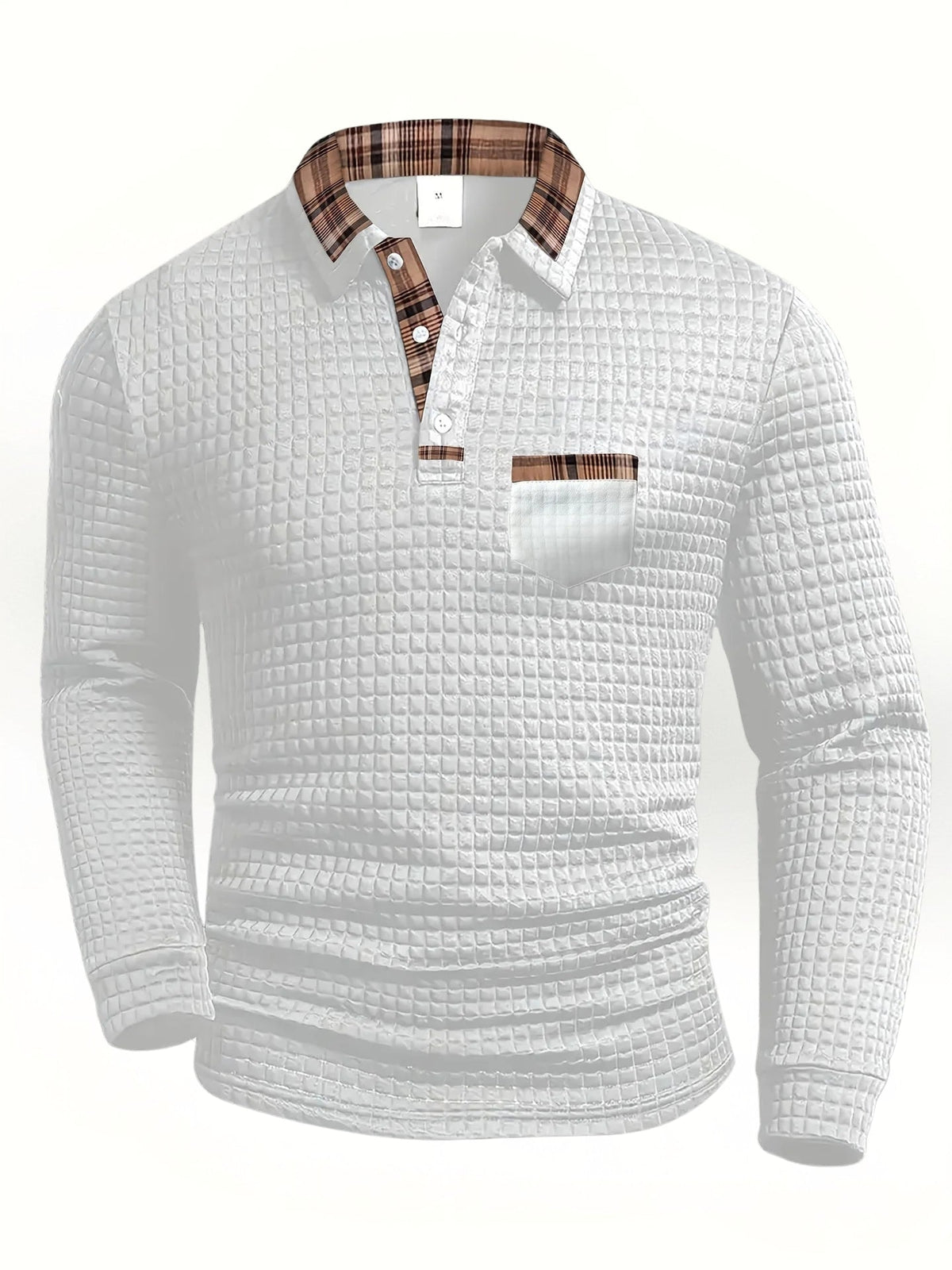 TEXTURED POLO FOR MEN