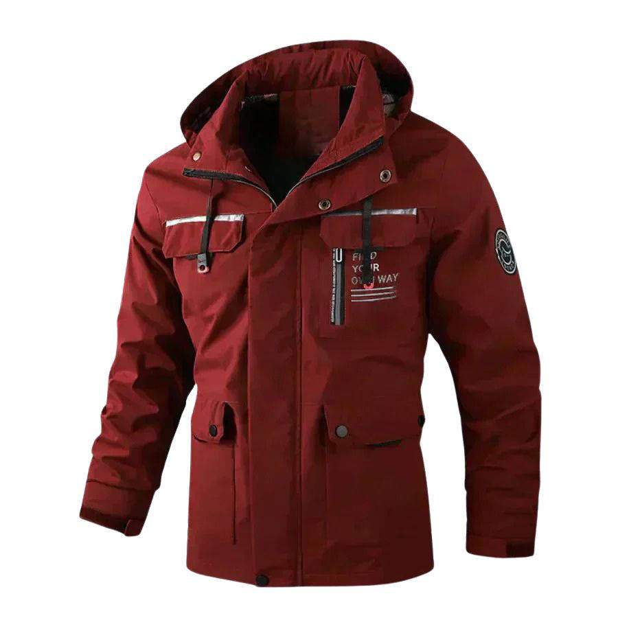 Men's Lightweight Hooded Winter Jacket