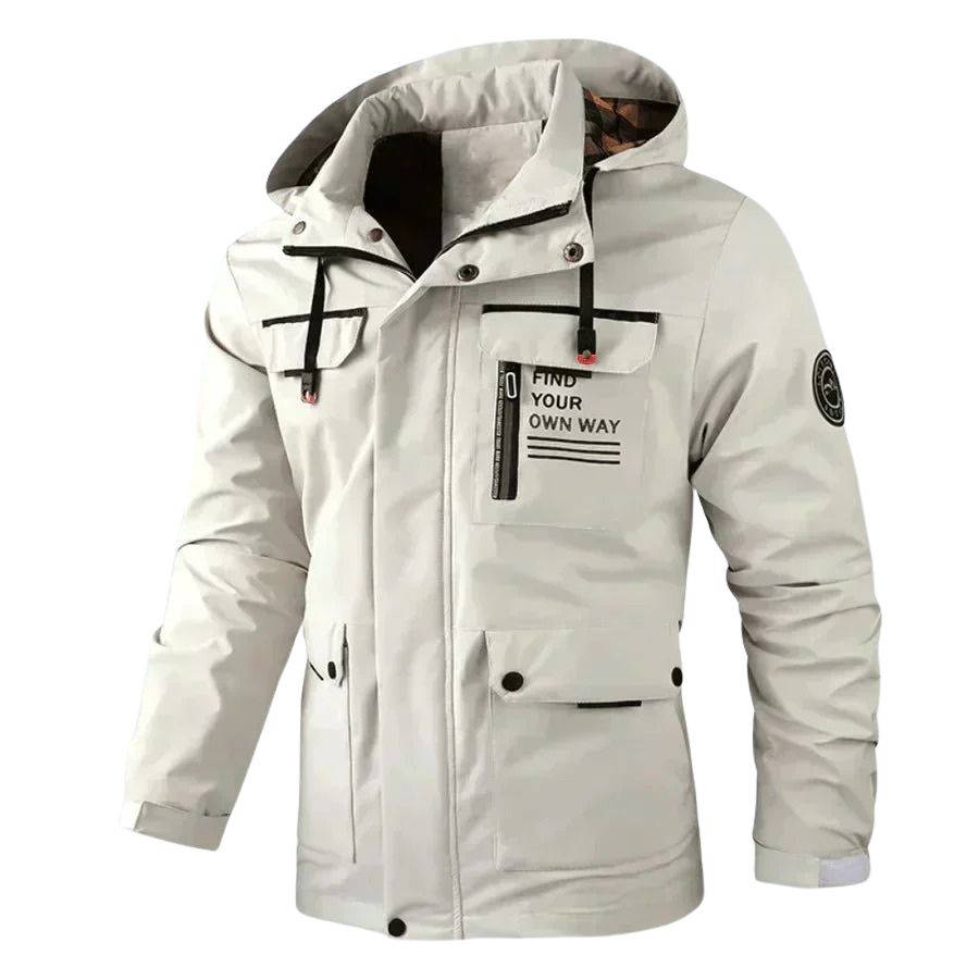 Men's Lightweight Hooded Winter Jacket