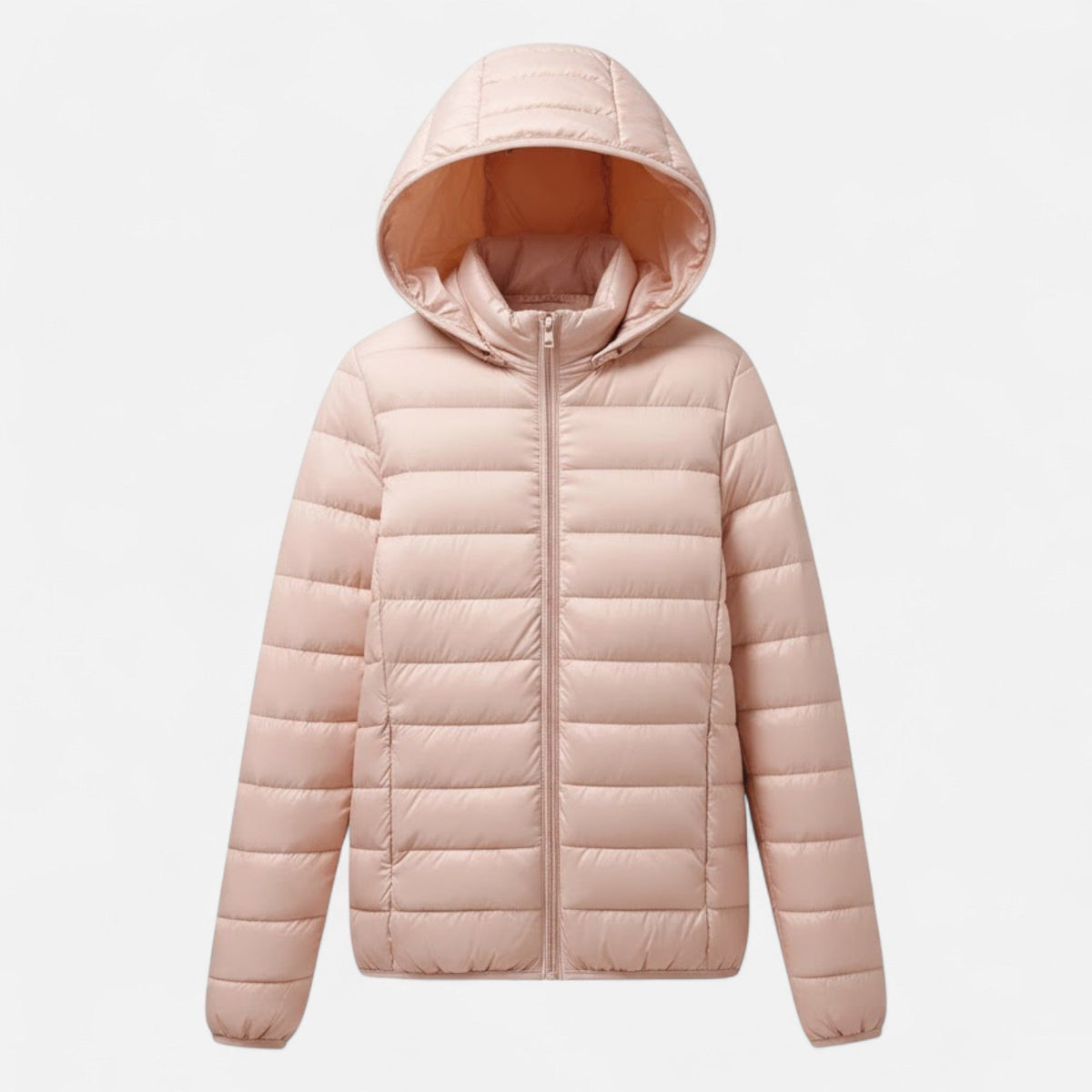 Women's Lightweight Hooded Puffer Jacket | Plus Size