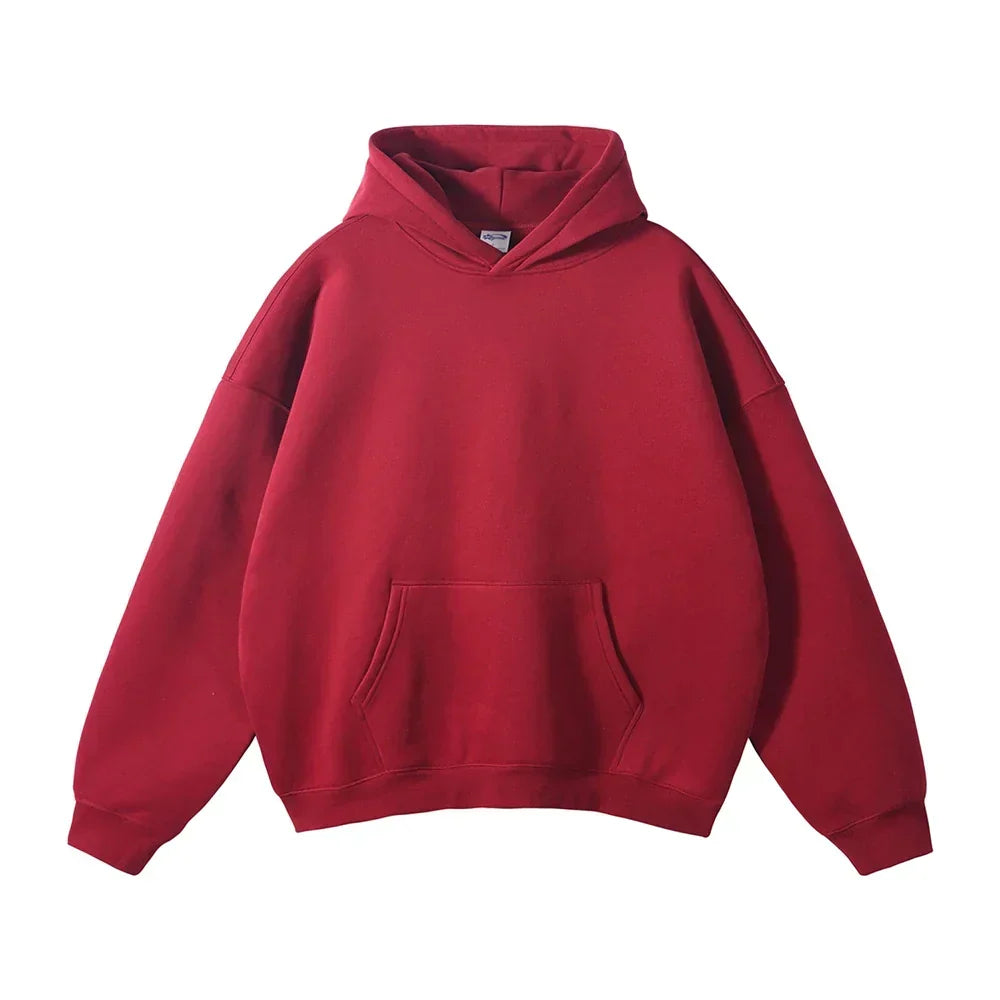 Men's Oversized Hoodie with Kangaroo Pocket