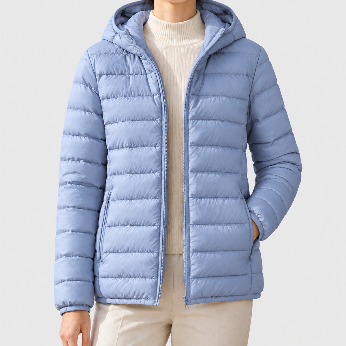 Vivian - Women's Quilted Hooded Puffer Jacket