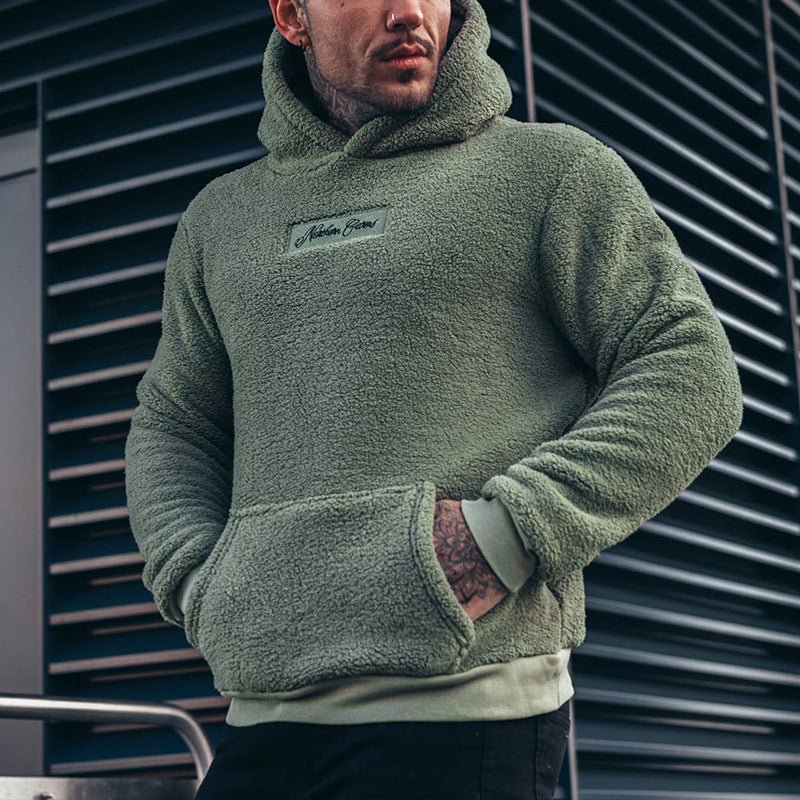 Men’s Textured Pullover Hoodie