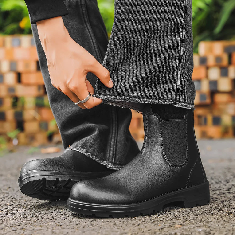 Men’s Rugged Chelsea Work Boots