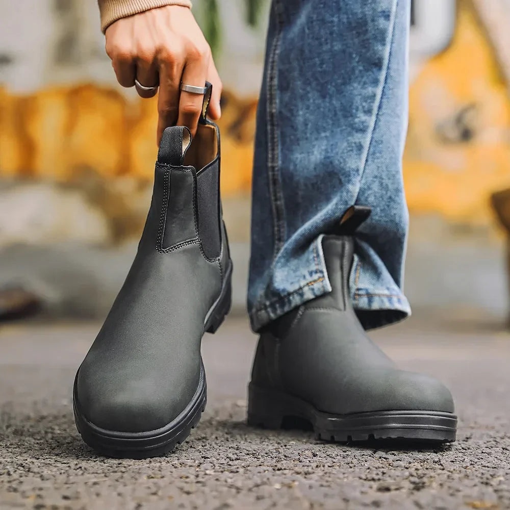 Men’s Rugged Chelsea Work Boots