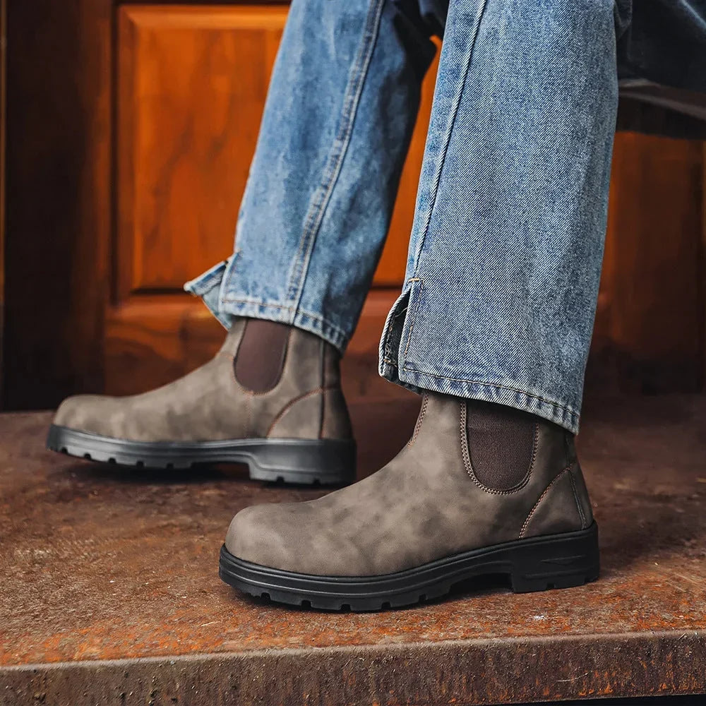 Men’s Rugged Chelsea Work Boots