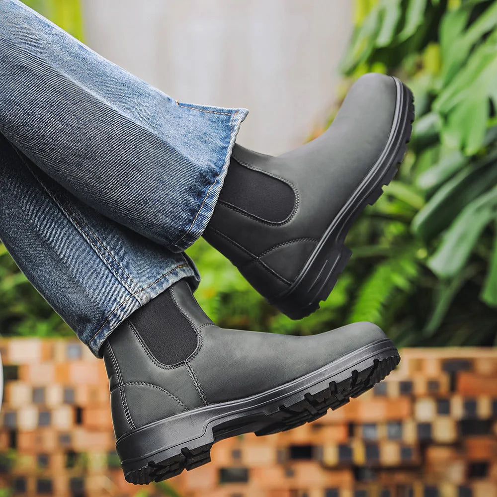 Men’s Rugged Chelsea Work Boots
