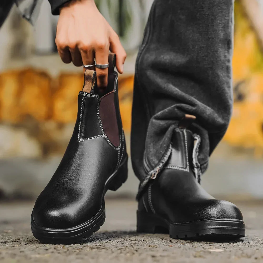 Men’s Rugged Chelsea Work Boots