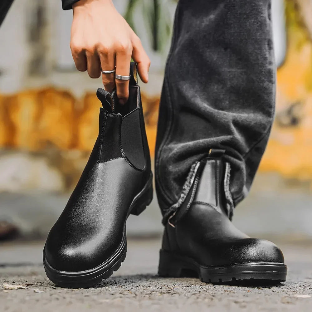 Men’s Rugged Chelsea Work Boots