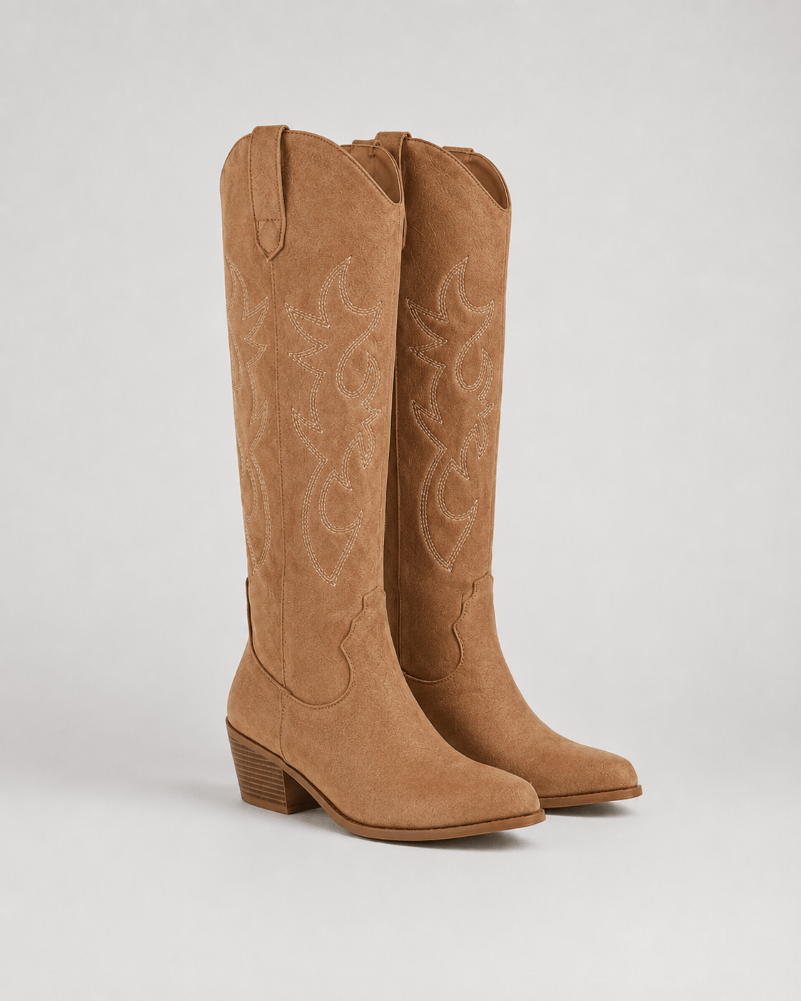 Women's Embroidered Cowboy Boots | Knee-High Western Boots