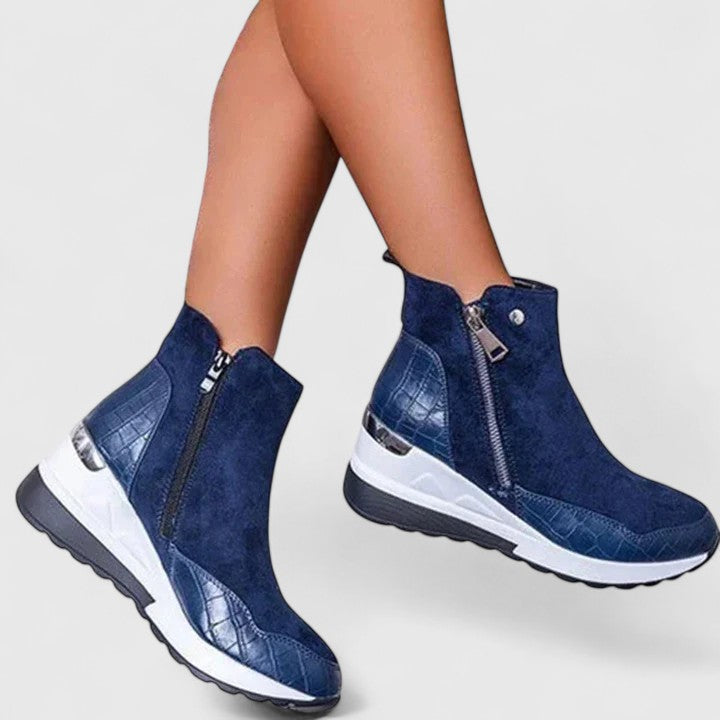 Kalinda | Suede Ankle Boots
