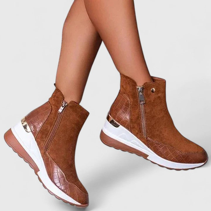 Kalinda | Suede Ankle Boots