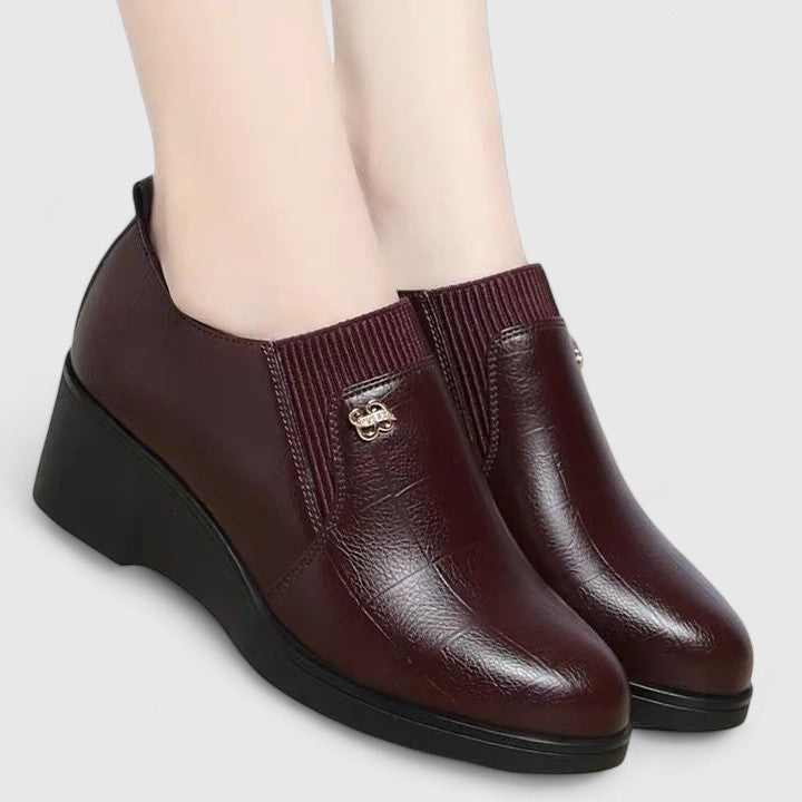 Ysabeau | Slip-On Wedge Sandals