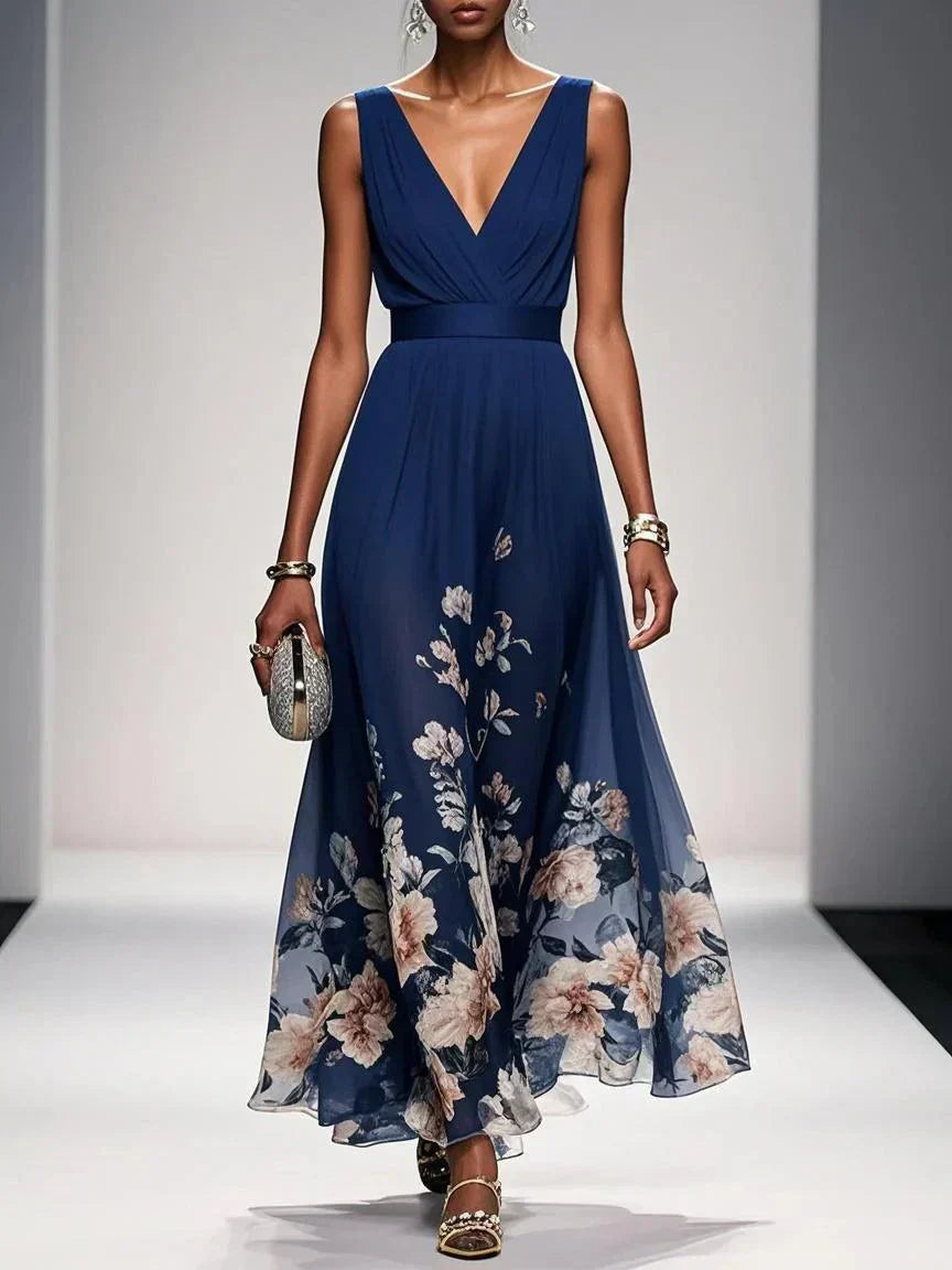 Hesper | Floral A-Line Wedding Guest Dress