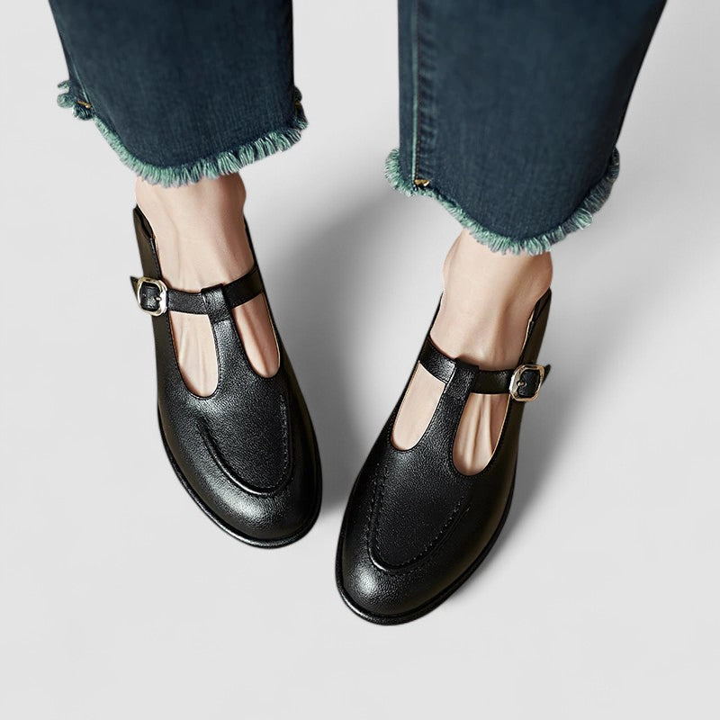 Kerensa | Low-Heel Mary Jane Shoes