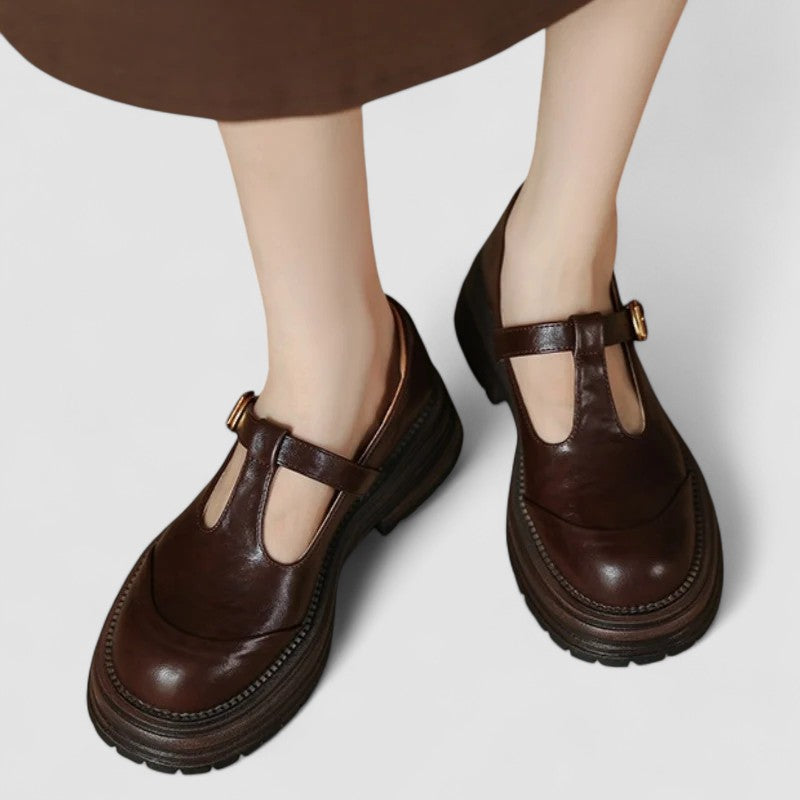 Petronella | Stylish Comfort Mary Jane Shoes