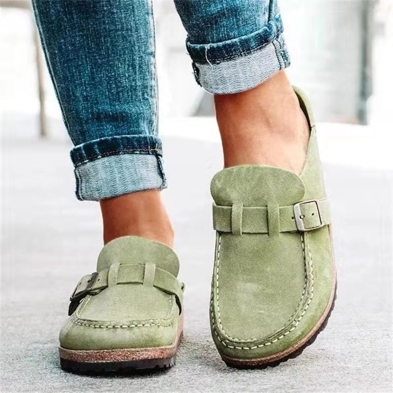 Faline | Ergonomic Suede Slip-On Orthopedic Shoes