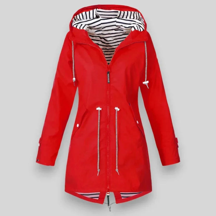Women's Lightweight Hooded Rain Jacket