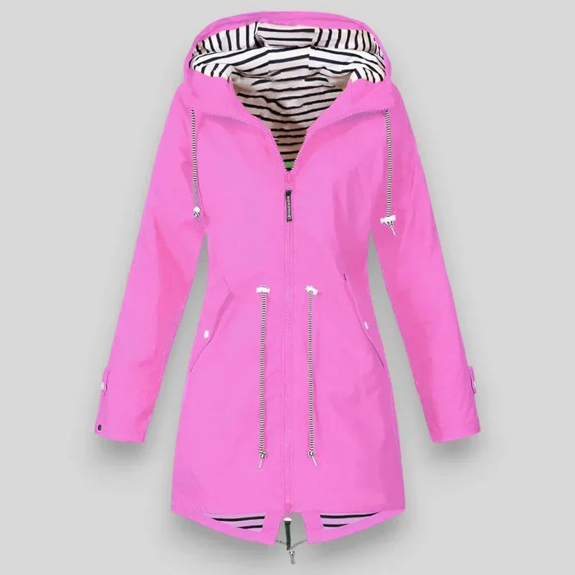 Women's Lightweight Hooded Rain Jacket