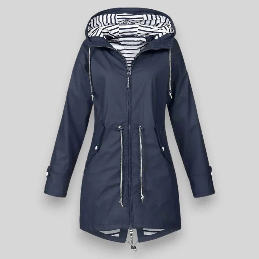 Women's Lightweight Hooded Rain Jacket