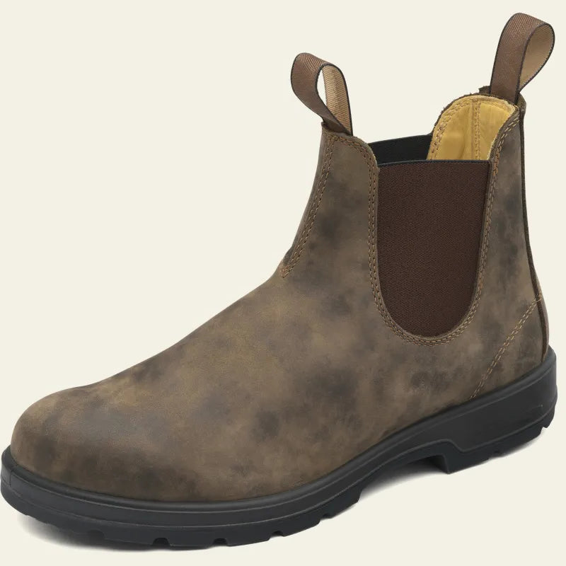 Women's Slip-On Ankle Boots | Chelsea Style with Elastic Panels
