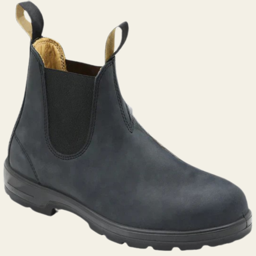 Women's Slip-On Ankle Boots | Chelsea Style with Elastic Panels