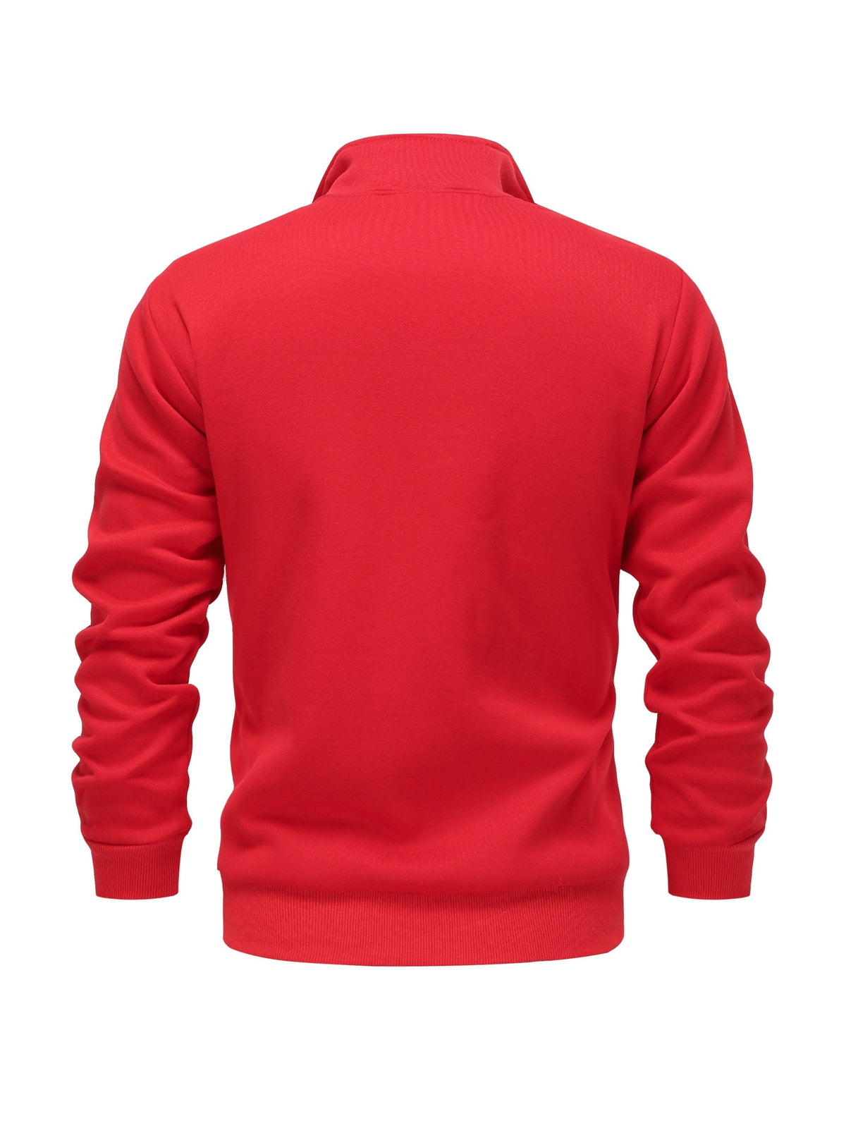 HIGH NECK ZIP HOODIE FOR MEN