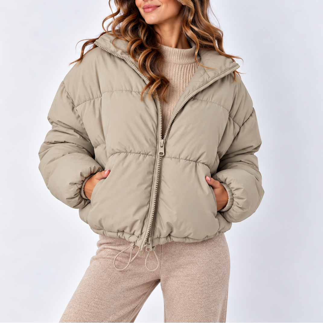 Mariska | Oversized High Collar Puffer Jacket