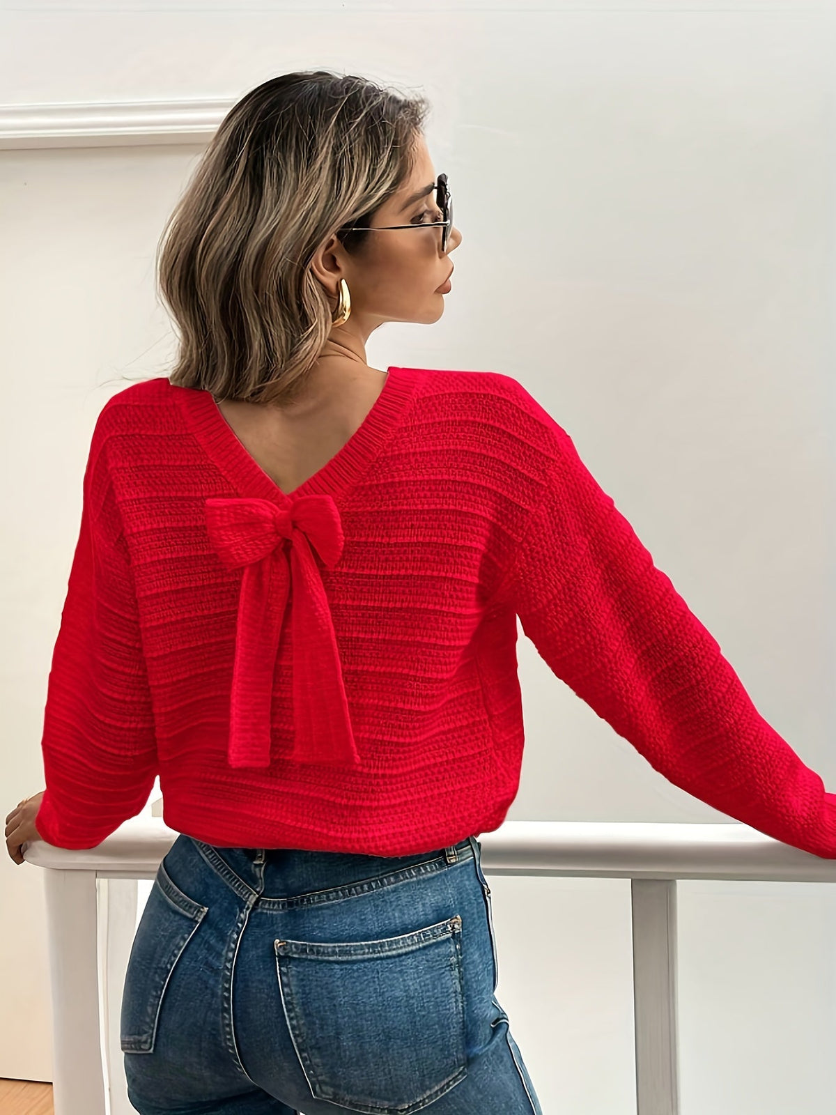 Oriana | V Neck Sweater