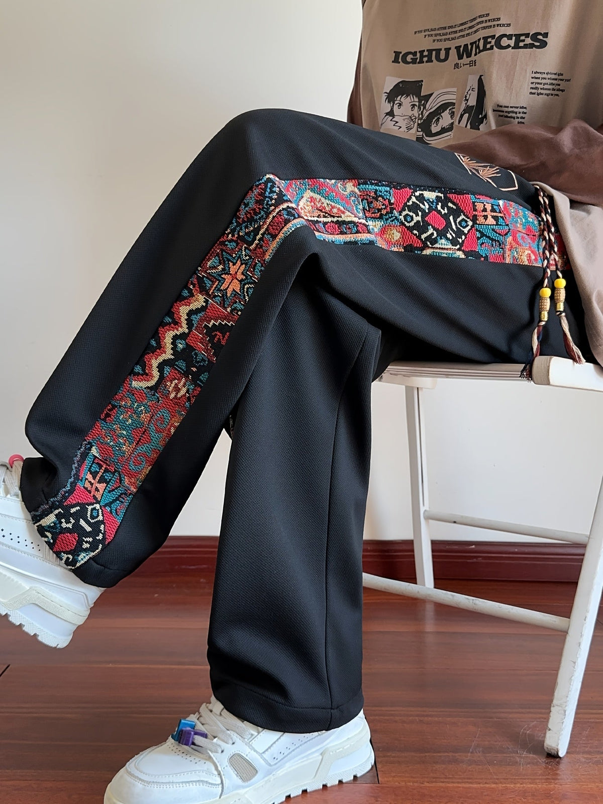 Rafael | Wide-Leg Heritage Trousers