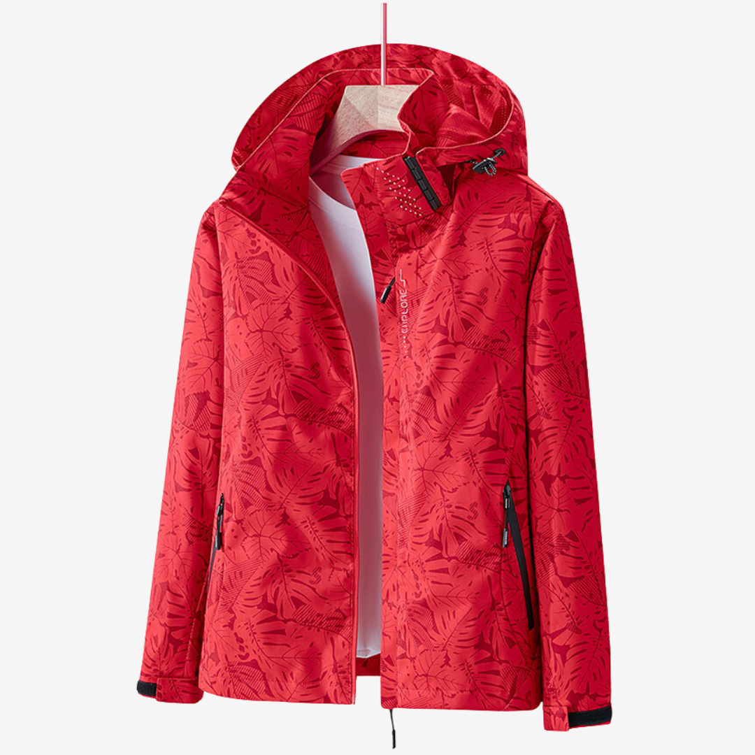 Women's Waterproof Jacket | Lightweight Hooded Windbreaker