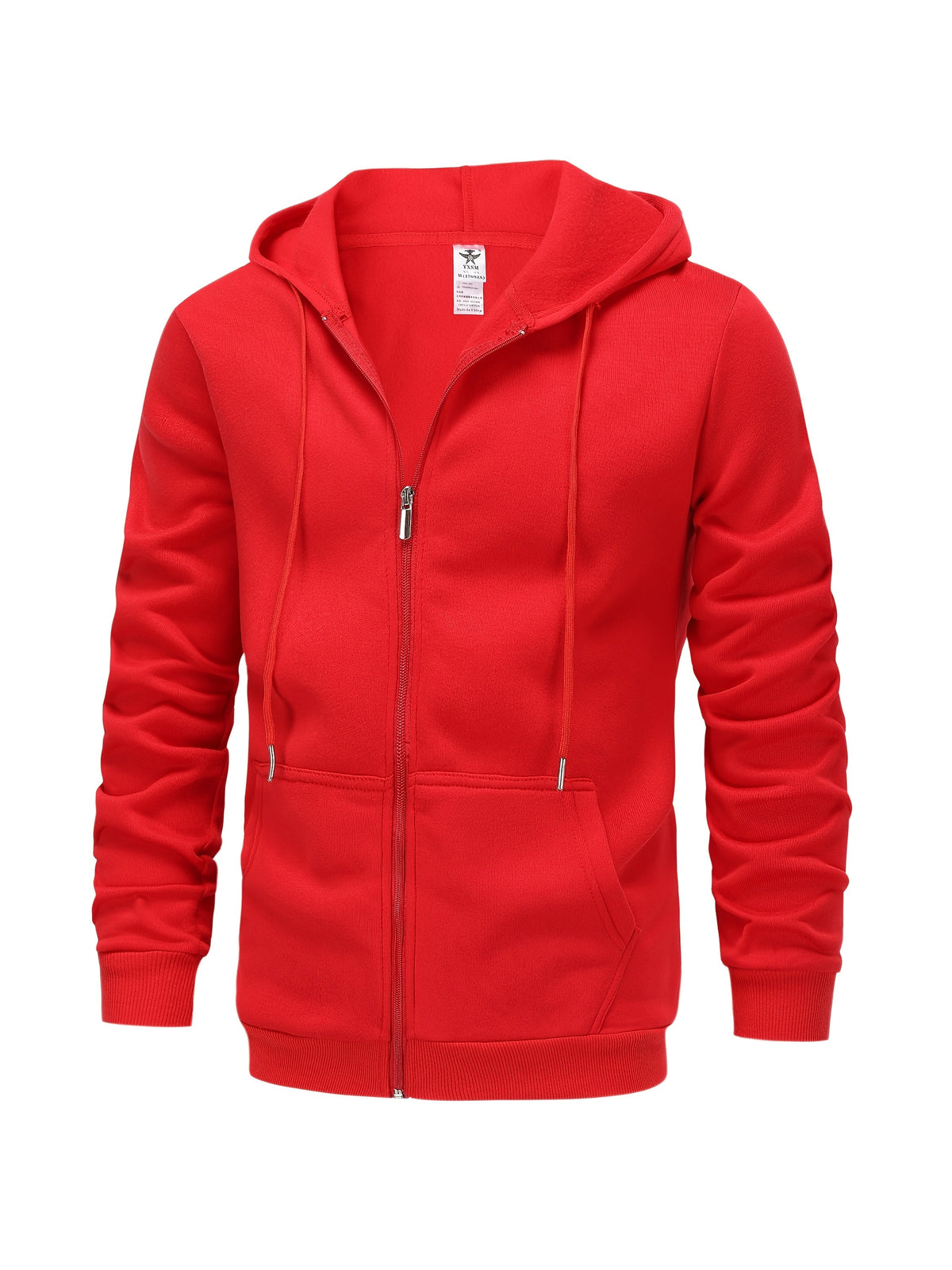 FLEECE LINED ZIP HOODIE FOR MEN