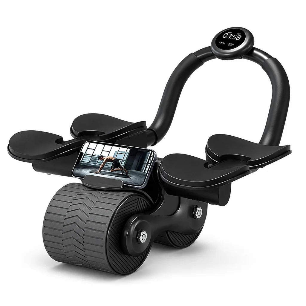 Ab Roller | Automatic Rebound & EVA Foam Handles