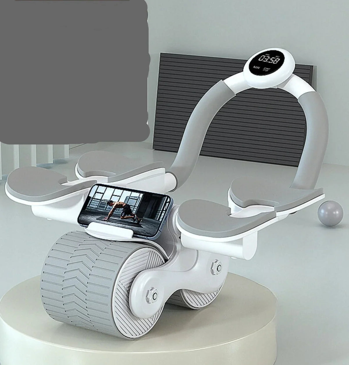 Ab Roller | Automatic Rebound & EVA Foam Handles
