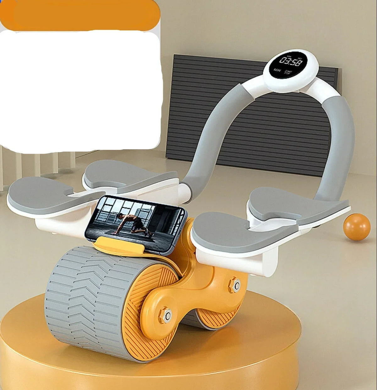 Ab Roller | Automatic Rebound & EVA Foam Handles