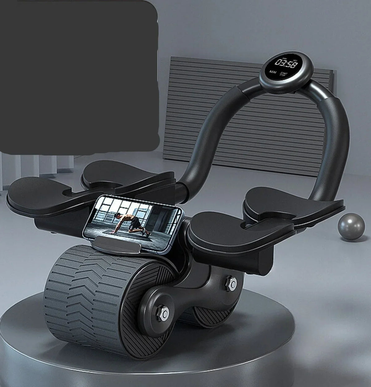 Ab Roller | Automatic Rebound & EVA Foam Handles