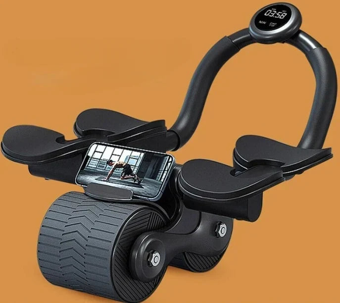 Ab Roller | Automatic Rebound & EVA Foam Handles