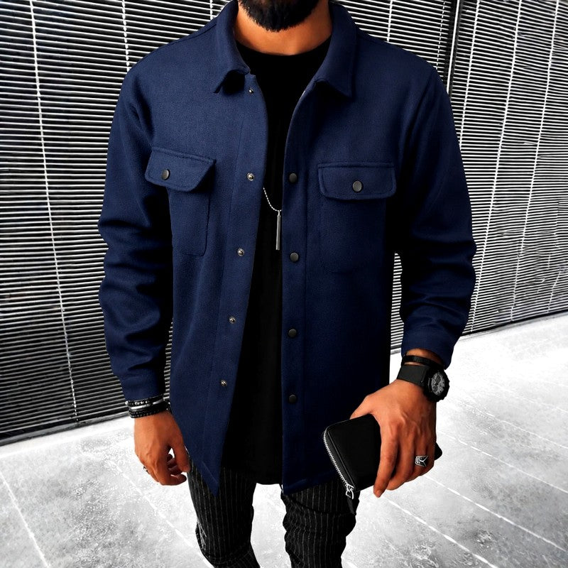 Abel - Men's Button Front Casual Jacket