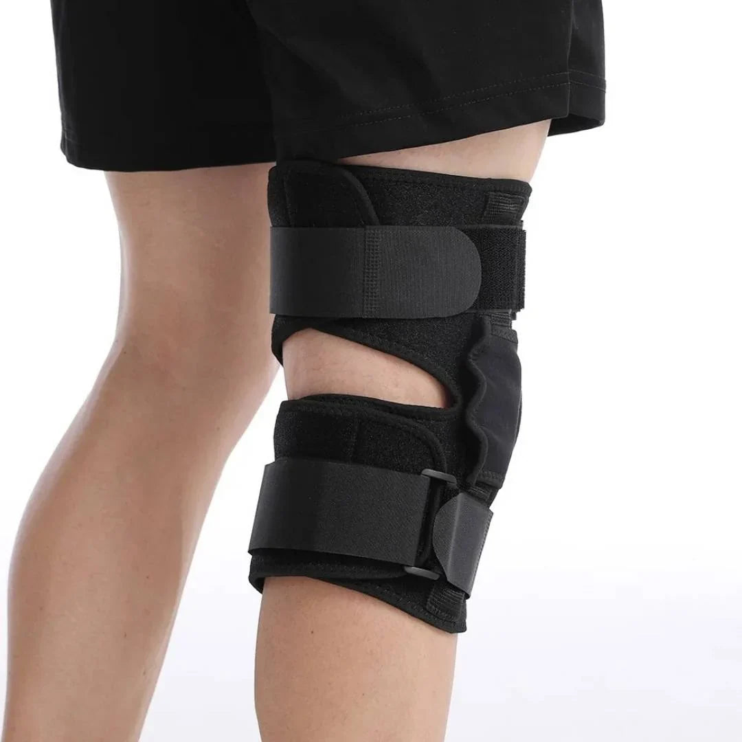 ACL Knee Brace | Dual-Hinge Open-Patella & Adjustable Straps