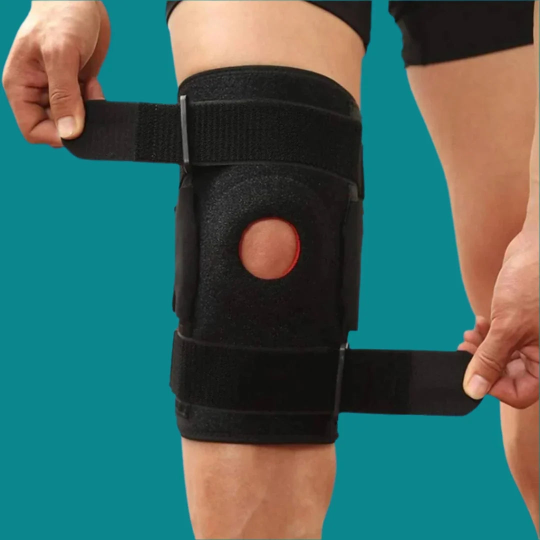 ACL Knee Brace | Dual-Hinge Open-Patella & Adjustable Straps