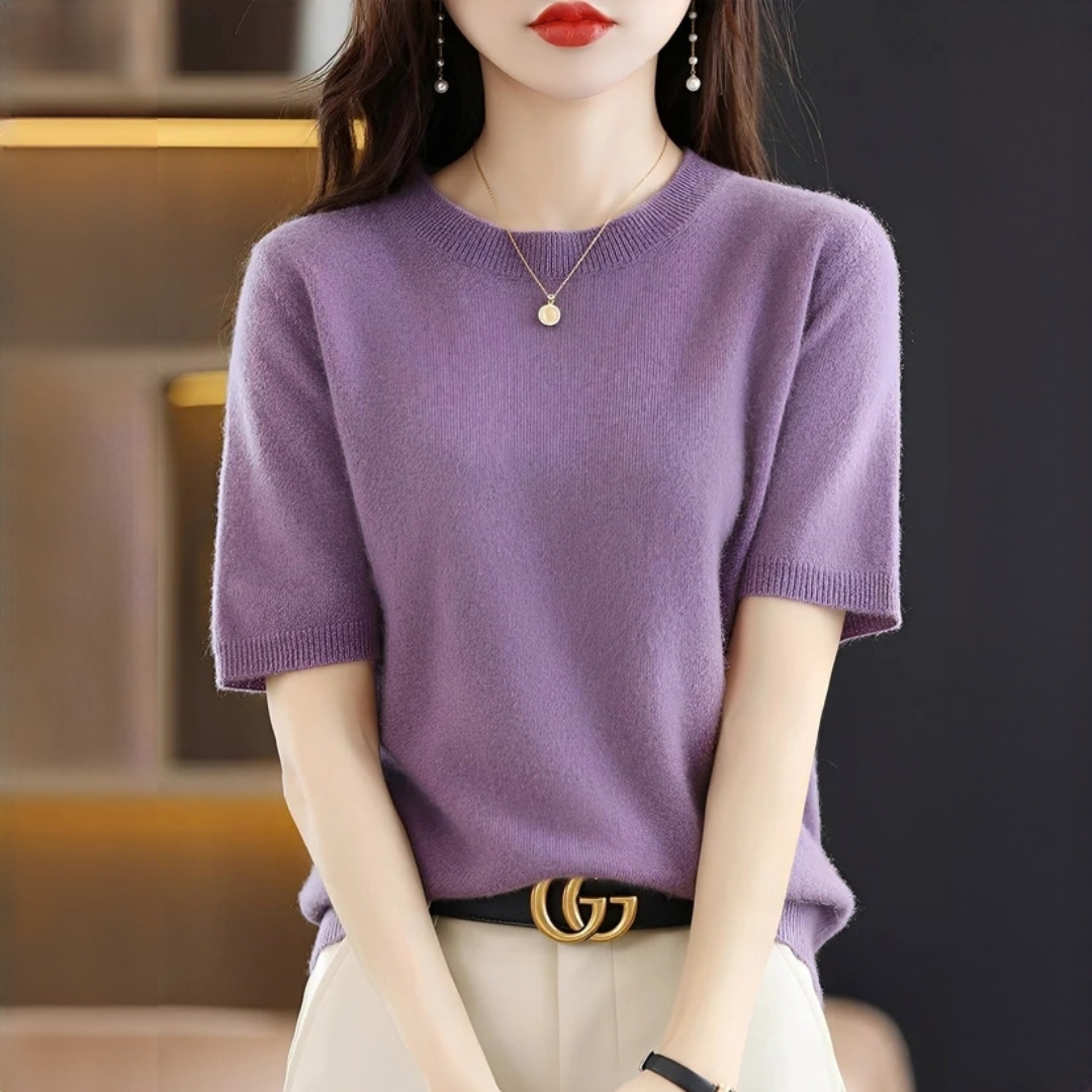 Blandine - Elegant and soft T-shirt
