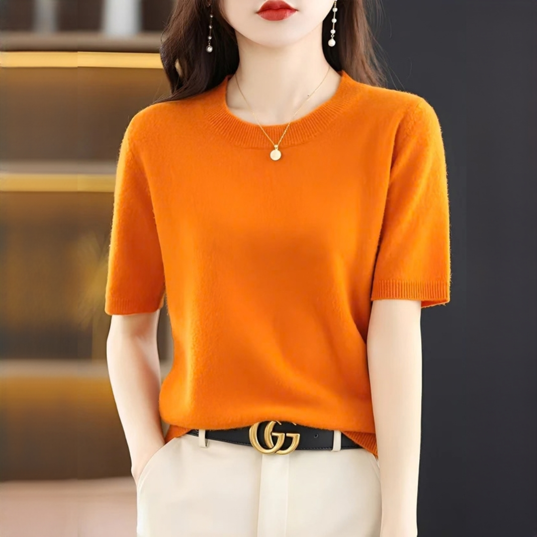 Blandine - Elegant and soft T-shirt